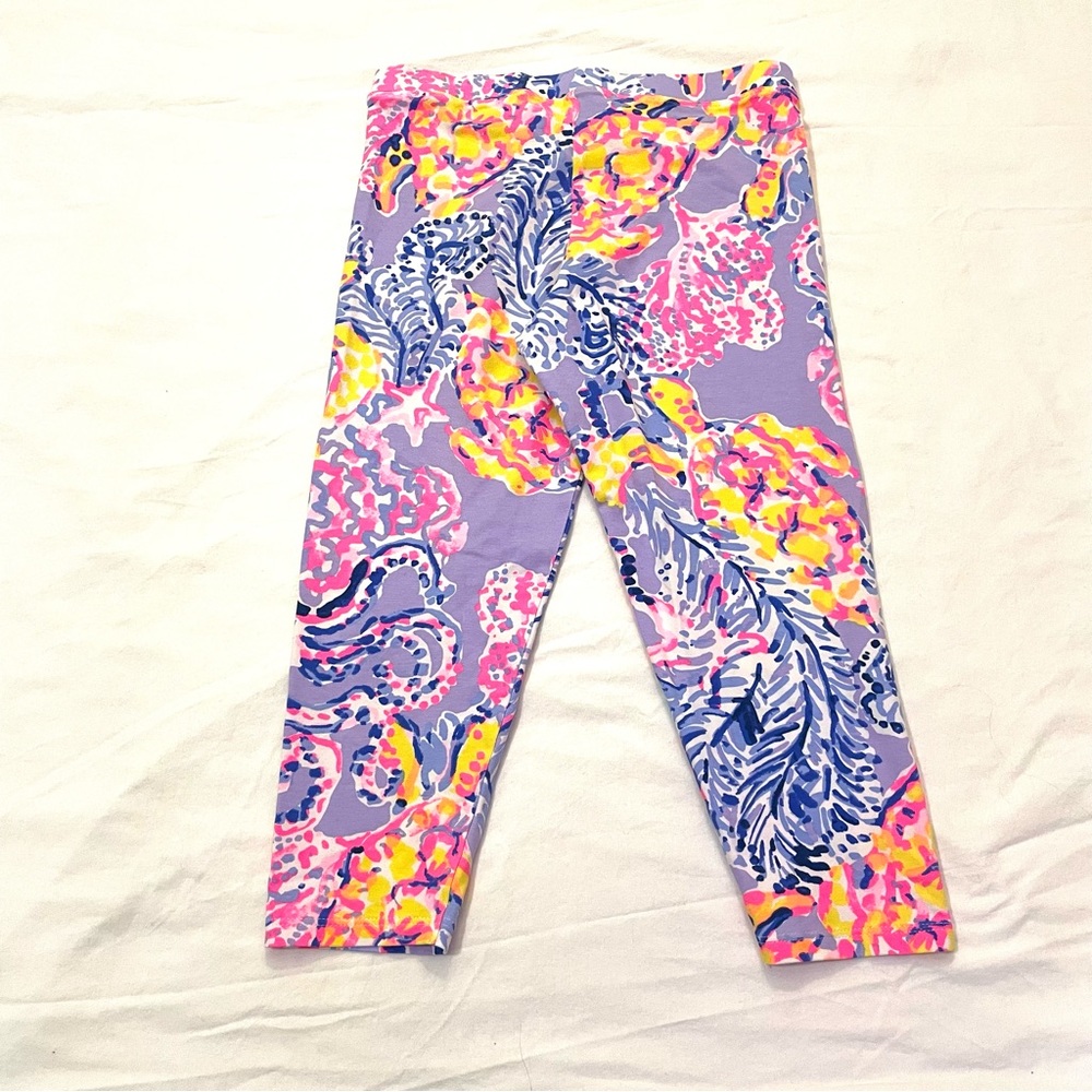 Lilly Pulitzer girls XL size 12/14 capri leggings